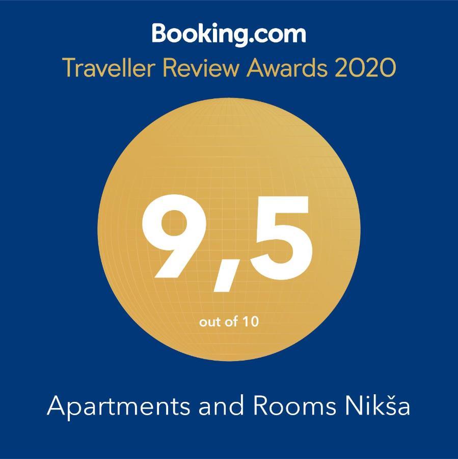 Apartments And Rooms Niksa Podgora Luaran gambar